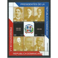 Dominicana Correo 2015 Yvert 1887/94 ** Mnh Presidentes