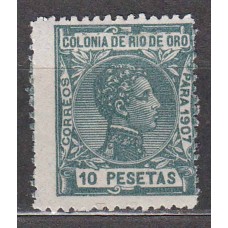 Rio de Oro Sueltos 1907 Edifil 33 * Mh