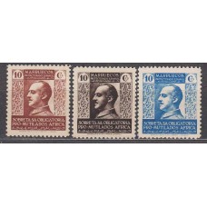 Marruecos Beneficencia 1937 Edifil 1/3 ** Mnh