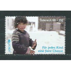 Austria - Correo 2016 Yvert 3077 ** Mnh Unicef