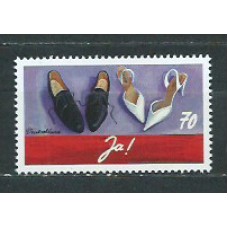 Alemania Federal Correo 2016 Yvert 3037 ** Mnh Boda Zapatos