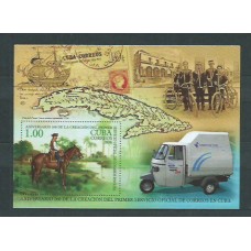 Cuba Hojas 2016 Yvert 328 ** Mnh