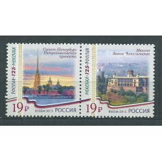 Rusia - Correo 2015 Yvert 7652/53 ** Mnh