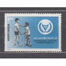 India - Correo Yvert 667 ** Mnh  Año personas incapacitadas