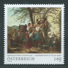 Austria Correo 2016 Yvert 3105 ** Mnh Pintura F. Walamuller