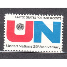 Estados Unidos - Correo 1970 Yvert 914 ** Mnh Onu