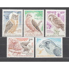 Monaco - Correo 1993 Yvert 1855/9 ** Mnh Fauna. Aves