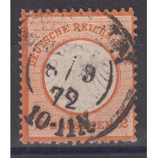 Alemania Imperio Correo 1872 Yvert 3a usado