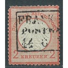 Alemania Imperio Correo 1872 Yvert 8 usado