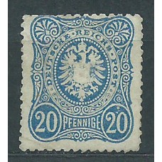 Alemania Imperio Correo 1875 Yvert 33 (*) Mng