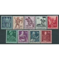 Suiza - Correo 1941 Yvert 358/66 * Mh