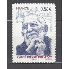 Francia - Autoadhesivos 2010 Yvert 389 ** Mnh  Abad Pierre