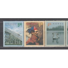 Noruega - Correo 1999 Yvert 1264/6 ** Mnh Turismo