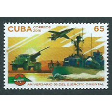 Cuba Correo 2016 Yvert 5473 ** Mnh  55 Anº del Ejercito