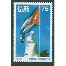 Cuba Correo 2016 Yvert 5474 ** Mnh  Dia Internacional del Trabajo