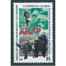 Cuba Correo 2016 Yvert 5474F ** Mnh  55 Anº de la Anap