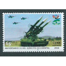 Cuba Correo 2016 Yvert 5492 ** Mnh 55º Aniversario del Ejercito