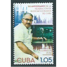 Cuba Correo 2016 Yvert 5493 ** Mnh  Radioaficionados