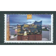 Alemania Federal Correo 2017 Yvert 3073 ** Mnh Apertural de la Sala de Conciertos Elbphilharmonie