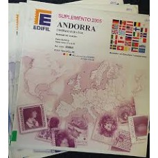 Edifil - Andorra 1928/2015 papel blanco s/montar