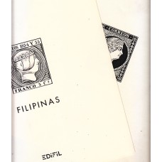 Edifil - Ex-colonias Cabo Juby 1916/1948, papel blanco montado transparente o negro