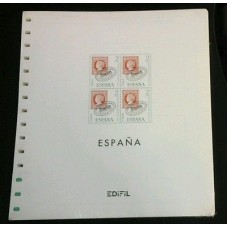 Edifil - España bloque de 4, 1965/1969 papel blanco s/montar