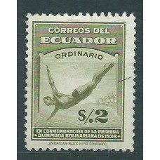 Ecuador - Correo 1939 Yvert 373 * Mh  Deportes