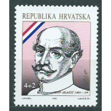 Croacia Correo 1992 Yvert 148 ** Mnh  Personaje