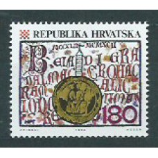 Croacia Correo 1992 Yvert 177 ** Mnh