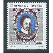 Croacia Correo 1992 Yvert 178C ** Mnh