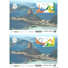 Brasil Hojas 2016 Yvert 171A/72A ** Mnh