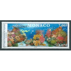 Monaco Correo 2000 Yvert 2273 ** Mnh Peces