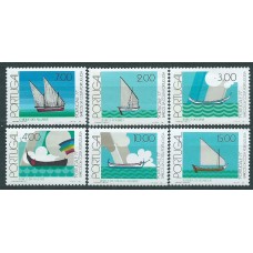 Portugal - Correo 1977 Yvert 1358/63 ** Mnh Barcos