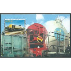 Belgica Paquetes Postales 2000 Yvert Hoja 1 ** Mnh  Trenes