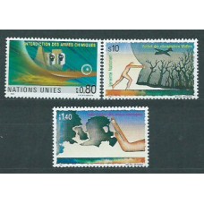 Naciones Unidas Ginebra Correo 1991 Yvert 212/13 ** Mnh