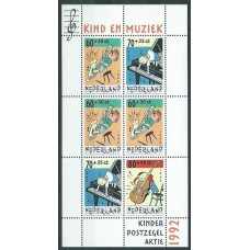 Holanda - Hojas Yvert 37 ** Mnh Música