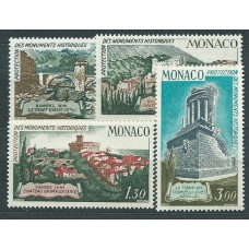 Monaco Correo 1971 Yvert 851/54 ** Mnh