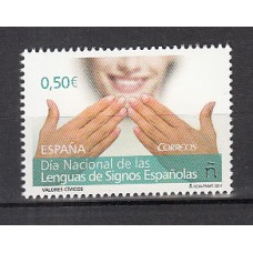 España II Centenario Correo 2017 Edifil 5155 ** Mnh Lengua de signos