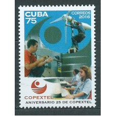 Cuba Correo 2016 Yvert 5502A ** Mnh XXV Anº de Copextel