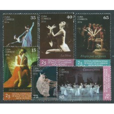 Cuba Correo 2016 Yvert 5504/9 ** Mnh Festival Internacional de Ballet