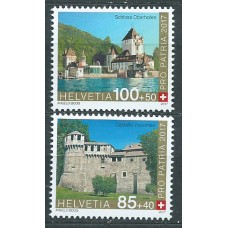 Suiza Correo 2017 Yvert 2417/18 ** Mnh Pro Patria