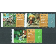 Alemania Federal Correo 2017 Yvert 3110/12 ** Mnh Para la Juventud Marionetas