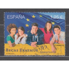 España II Centenario Correo 2017 Edifil 5168 ** Mnh  Becas Erasmus