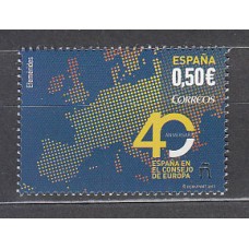 España II Centenario Correo 2017 Edifil 5173 ** Mnh Consejo de Europa