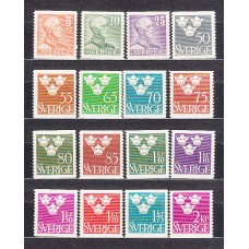 Suecia - Correo 1948 Yvert 333/40A * Mh