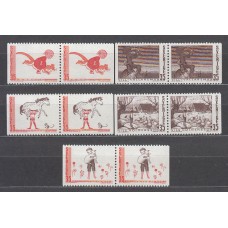 Suecia - Correo 1969 Yvert 636/40a ** Mnh Navidad cuentos