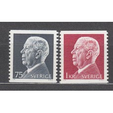 Suecia - Correo 1972 Yvert 755/6 ** Mnh  Gustavo VI