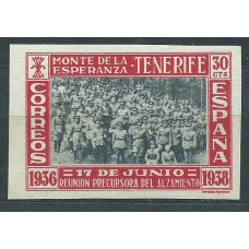 Canarias Correo 1938 Edifil 52s * Mh