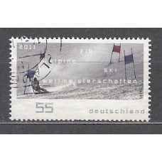 Alemania Federal Correo 2010 Yvert 2659 usado  Deportes esqui