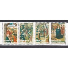 Guinea Ecuatorial República Correo 2017 Edifil 550/3 ** Mnh Navidad